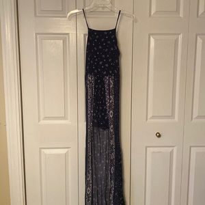 Maxi Dress with Shorts